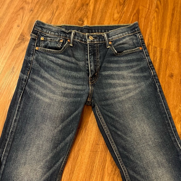 Mens Medium/Dark Acid Wash Levi 511’s - Worn Twice. W32 x L34 - Picture 5 of 6